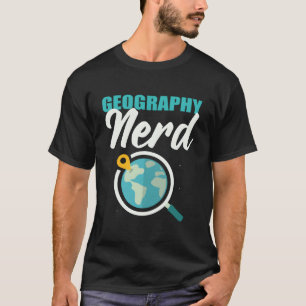 Geografie Nerd Archeoloog T-shirt