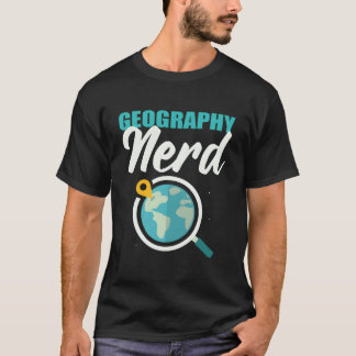 Geografie Nerd Archeoloog T-shirt
