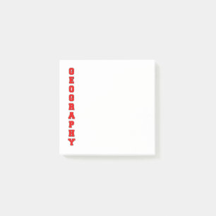 Geografie Post-it® Notes