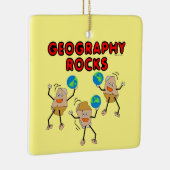 Geografie Rocks Keramisch Ornament (Rechts)