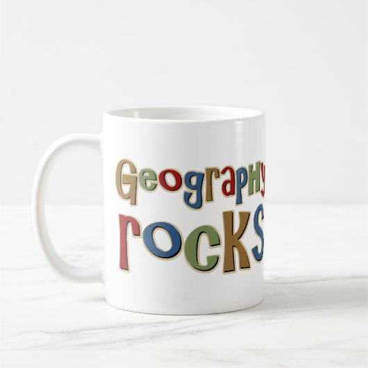 Geografie Rocks Koffiemok (Links)