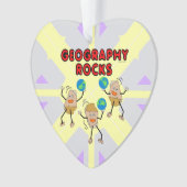 Geografie Rocks Ornament (voorkant)