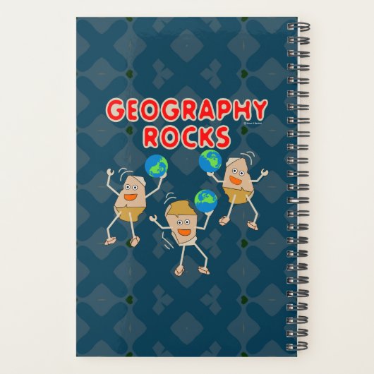 Geografie Rocks Planner (Achterkant)