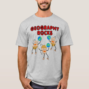 Geografie Rocks T-shirt