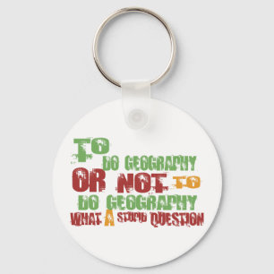 Geografie Sleutelhanger
