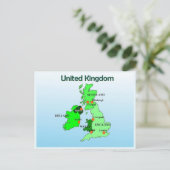 Geografie, sociale studies, Verenigd Koninkrijk, k Briefkaart (Staand voorkant)
