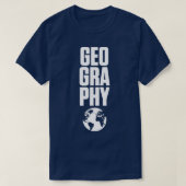 Geografie T-shirt (Design voorkant)
