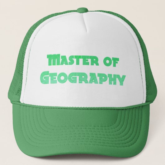 Geografie Trucker Pet (Voorkant)