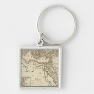 Geografie van de Hebreeuwen Sleutelhanger