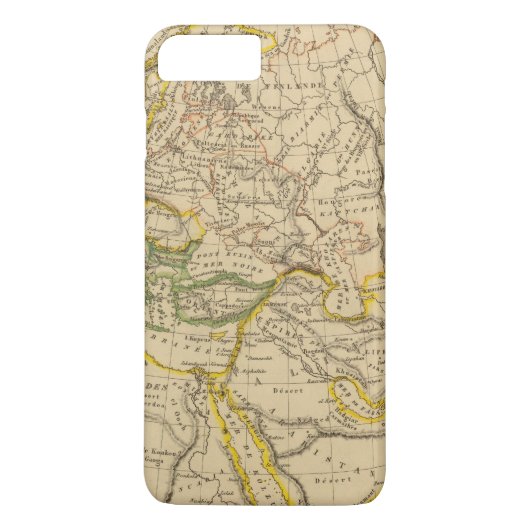 Geografie van de middeleeuwen Case-Mate iPhone case (Achterkant)