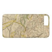 Geografie van de middeleeuwen Case-Mate iPhone case (Achterkant (Horizontaal))