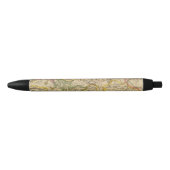 Geografie van de middeleeuwen zwarte inkt pen (Voorkant)