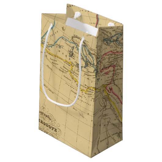 Geografie van Herodotus Klein Cadeauzakje (Achterkant Gekanteld)