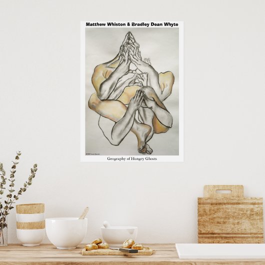 Geografie van het Poster van het Hongaarse gastalb (Keuken)