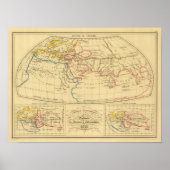 Geografie van Ptolemy Poster (Voorkant)