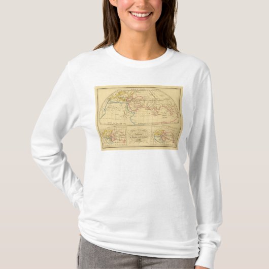 Geografie van Ptolemy T-shirt (Voorkant)