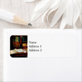 Geografisch boek etiket (Insitu)