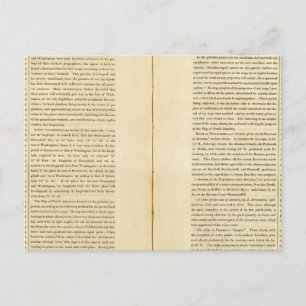 Geografisch memoir briefkaart