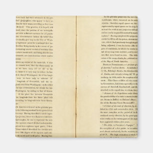 Geografisch memoir magneet