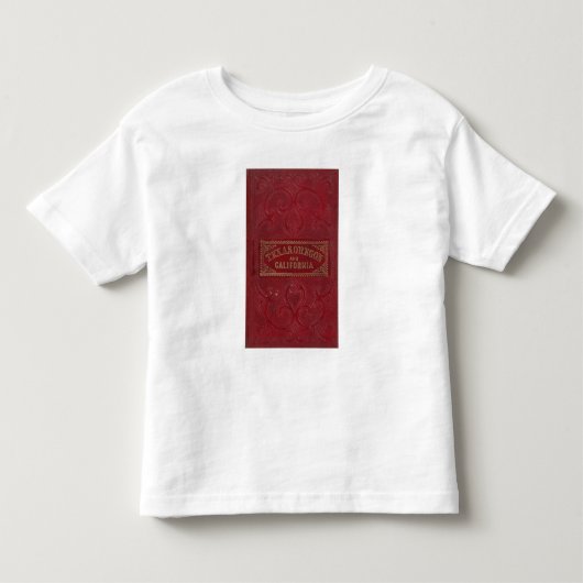 Geografisch uitzicht van Texas Kinder Shirts (Voorkant)