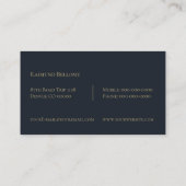 Geografisch Visitekaartje (Achterkant)