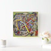    Geografische achterwaartse klok (Huis)