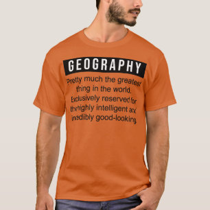geografische definitie t-shirt