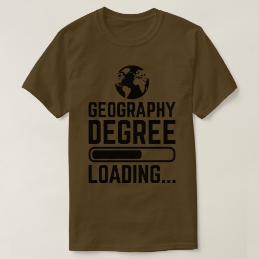 Geografische deklading 1 t-shirt (Design voorkant)