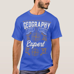 Geografische deskundige Geo T-shirt