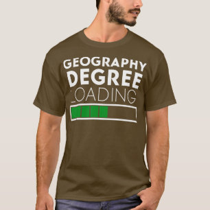 Geografische gradenbelasting Funny Gezegde voor ge T-shirt