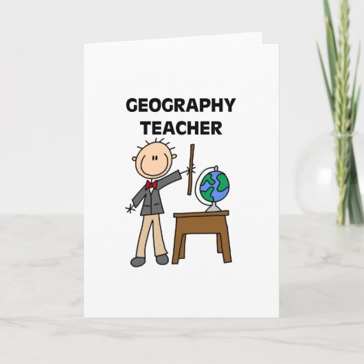 Geografische leraar kaart (Voorkant)