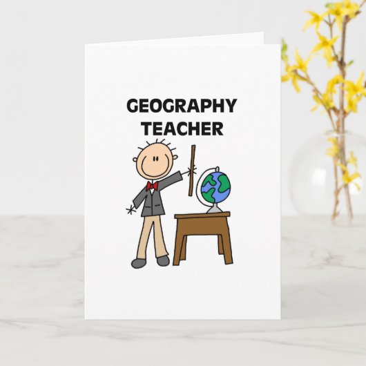 Geografische leraar kaart (Gele Bloem)