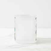 Geografische leraar matglas koffiemok (Center)