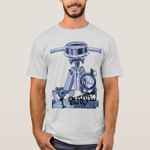 GEOGRAFISCHE MAATREGEL VOOR LANDBEWAKING T-SHIRT