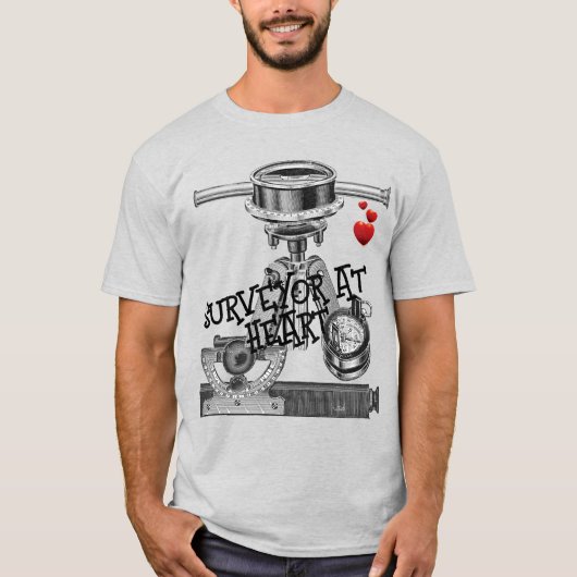 GEOGRAFISCHE MAATREGEL VOOR LANDBEWAKING T-SHIRT (Voorkant)