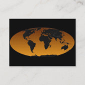 Geografische profielkaart visitekaartje (Achterkant)