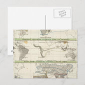 Geografische verdeling briefkaart (Voorkant / Achterkant)