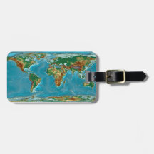 Geografische Wereldkaart