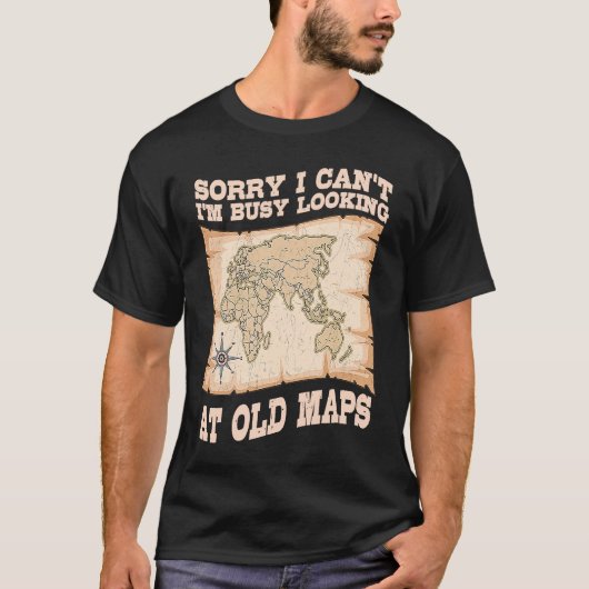 Geographer World Map Cartographer Geography Geolog T-shirt (Voorkant)