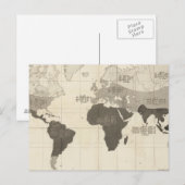 Geographical Distribution of Vegetation Briefkaart (Voorkant / Achterkant)