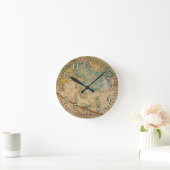 Geographical Globe Artwork Ronde Klok (Huis)
