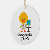 Geography Chick Ornament (Rechts)