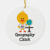 Geography Chick Ornament (Voorkant)