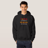 Geography Joke Graphic Hoodie (Voorkant volledig)