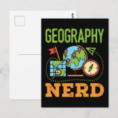 Geography Nerd Briefkaart (Voorkant / Achterkant)