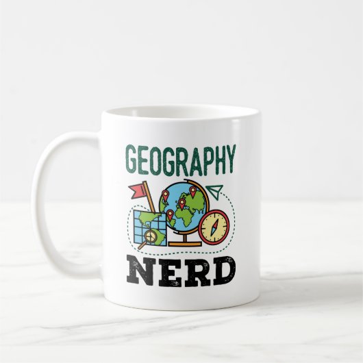 Geography Nerd Koffiemok (Links)