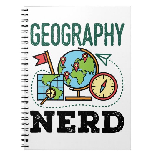 Geography Nerd Notitieboek (Voorkant)