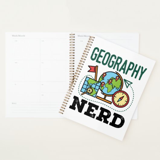Geography Nerd Planner (Display)