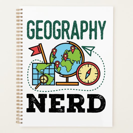 Geography Nerd Planner (Voorkant)