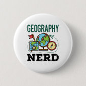 Geography Nerd Ronde Button 5,7 Cm (Voorkant)